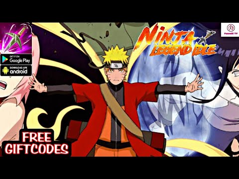 FREE 10 GIFT CODES! Ninja Legends Mobile Gameplay - Naruto RPG