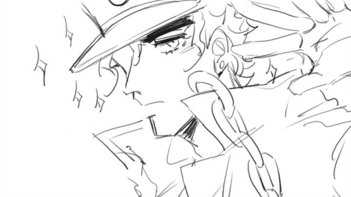 Fan-made Kujo Jotaro's singing of<Kiss Kiss Kiss>|<Stardust Crusaders>