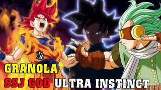 Dragon Ball Super 72 : Granolah đánh gục Goku nhiều lần - Trạng thái Super Saiyan God Ultra Instinct