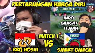 SEMUA HERO RRQ SENGAJA DILEPAS OMEGA! PH PIKIR GAMPANG NGALAHIN INDO! INI MATCH SERU BANGET!