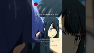 Everyone wondering how did she fell for me 😌 #anime #animememes #animeedits #shorts