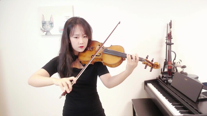 [Violin/Kanroujiang] "Yu-Gi-Oh!" theme music "Fierce Duelist (热き Duelerたち)" with violin score