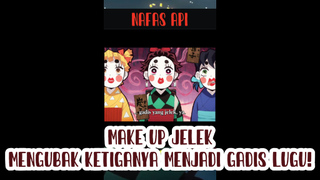 MAKEUP NYA BIKIN KETAWA IH !!! WKWKW