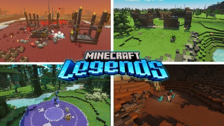 มาเฉยเลย Minecraft Legend เกมภาคใหม่ แนว Action Strategy