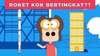 Kenapa Roket Luar Angkasa Dibuat Bertingkat?