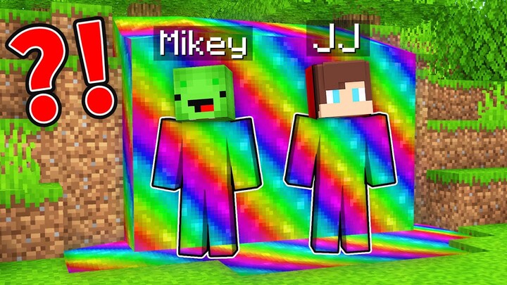 Mikey and JJ Pranked as RAINBOW LAVA in Minecraft - Maizen