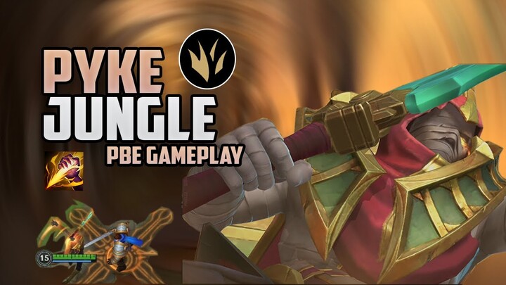 WILD RIFT PBE PYKE JUNGLE - Gameplay Commentary