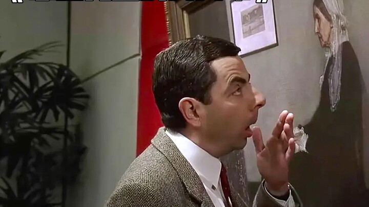 Mr. Bean bersin, tak disangka malah merusak sebuah karya seni dunia bernilai lima miliar! Film komed
