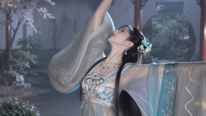 Bidadari sedang berlatih bertapa