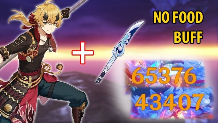 Build Thoma DPS + Wavebreaker's Fin Gameplay and Damage Showcase _ Genshin Impac