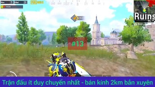 Trận đấu ít duy chuyển nhất #13
