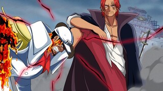 Shanks vs Akainu: Marineford Rematch, Monster Of Justice Versus Red Hair Yonko | One Piece Fan Anime