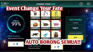 Diskon sampai 99% ! Beli event Change Your Fate | GARENA FREE FIRE INDONESIA