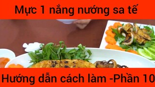 Mực 1 nắng nướng sa tế hướng dẫn cách làm #10