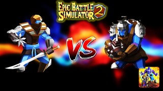 Epic Battle Simulator 2 | 120 BOMBS VS 120 NINJAS!