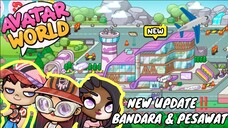 EXCITING NEW AIRPORT ‼️Part. 1 - Banyak Karakter Baru. #avatarworld #nuriagame #nuriaandmom