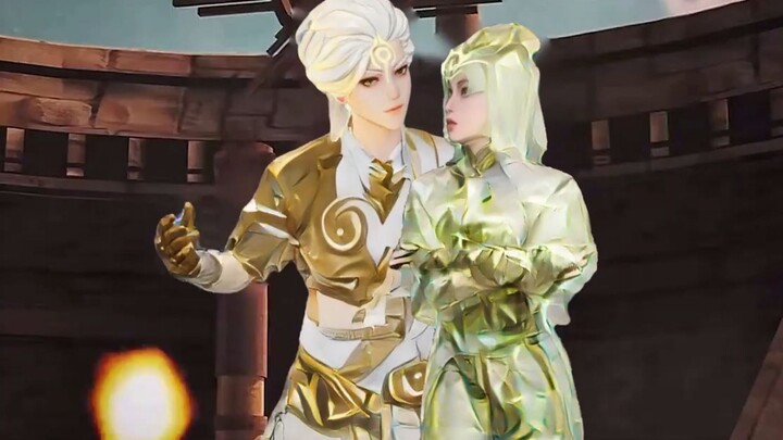 ท่านจิ่ง ได้ยินมาว่าท่านออกสกินสีเดียวกับ ‘อวี้หลวนอิน’ ของข้าเลยนะ