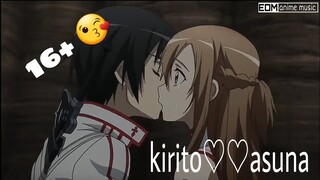 ☆Anime trò chơi sinh tử☆ kirito♡asuna | edm cold gây nghiện