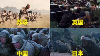 不同国家士兵冲锋，你们认为哪国才是真正王者