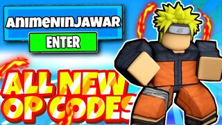 JUNE *2022* ALL NEW SECRET OP CODES In Roblox Anime Ninja War Tycoon Codes !