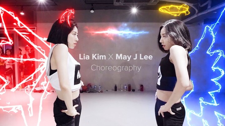 【1M女神斗舞发电】Lia Kim&May J Lee的百万特效！性感爆表