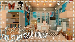 💫 Aesthetic VSCO House 🦋🏡 //MCpe// Chill Speed Build | The Girl Miner ⛏️