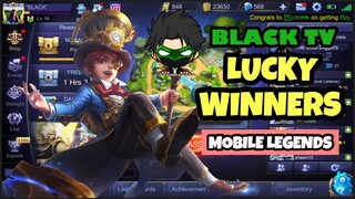 LUCKY WINNERS WEEK 3 | MOBILE LEGENDS