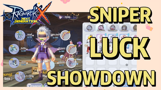  Ragnarok X: Next Generation SNIPER INT LUCK SHOWDOWN + GVG