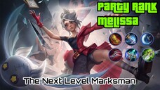 Duo Squad PTM Melissa ft Franco Party Rank | MLBB Mobile Legend