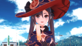 [Animasi Patung Pasir] Es Loli Mona? ? !