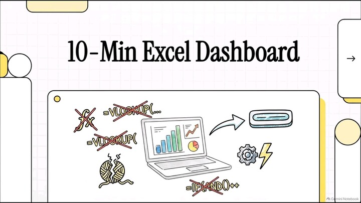 Create Excel Dashboard in 10 Minutes | Excel Mystery