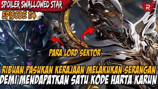 LUO FENG TERLIBAT PERTARUNGAN BESAR DI DUNIA TUAN SEKTOR - Alur SPOILER Novel Swallowed Star EP 114