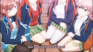 #Anime gotoubun no hanayone, ; S1 EPS 7    DJ cupid fifty    [baru pemula maaf kurang rapih] 🙏☺️