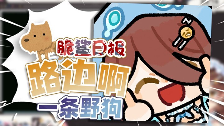 【脆鲨日报】白字弹幕就像路边的野狗啊！