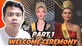 ATEBANG REACTION | MISS GRAND INTERNATIONAL 2022 WELCOME DINNER #mgi2022