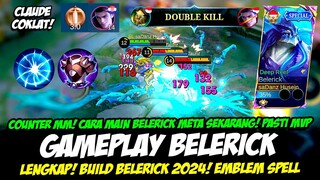 CARA MAIN BELERICK COUNTER MM❗COMBO BELERICK TERBARU❗BUILD BELERICK TERSAKIT 2024❗GAMEPLAY BELERICK