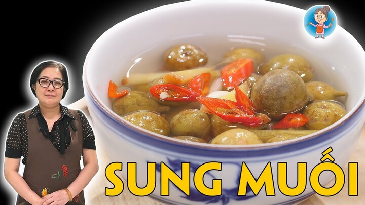 SUNG MUỐI - Từ món ăn nhà chùa tới thức ăn kèm của nhiều gia đình | CƠM NHÀ