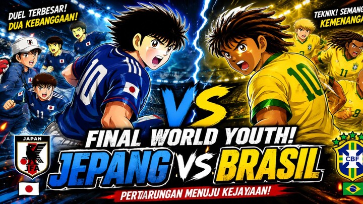 FINAL WORLD YOUTH! Jepang vs Brasil