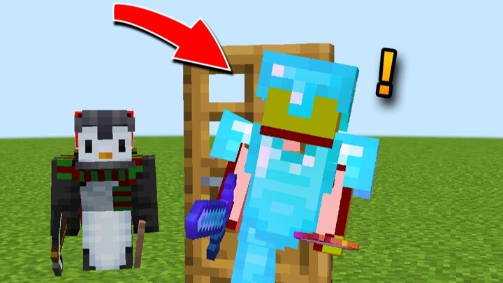 This is the "fake wooden door" trap!