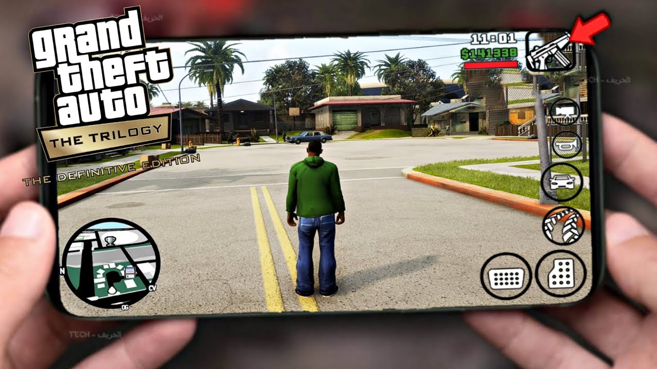 GTA SAN ANDREAS DEFINITIVE EDITION PARA CELULAR Android 11,12,13