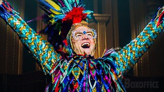 Elton John's insanity on and off stage (Pinball Wizard) | Rocketman | CLIP