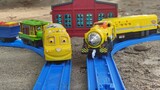 Mencari dan Menemukan Mainan Kereta Api Warna Kuning Chuggington Series