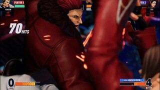 KOF15　チャンピオン　山崎　一気に決める71Hitドリルコンボ　イカツイ山崎