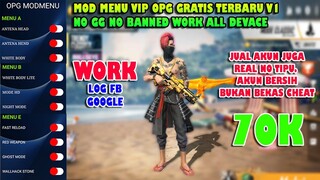 MOD MENU VIP OPG V1 TERBARU ANTI BANNED BISA LOG FB & GOOGLE PLUS JUAL AKUN