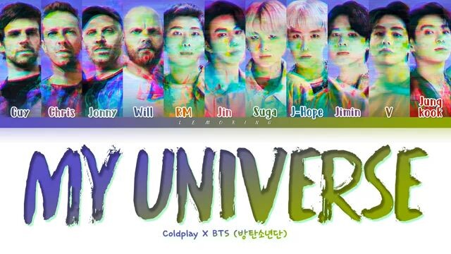 Universe By Bts & Coldplay