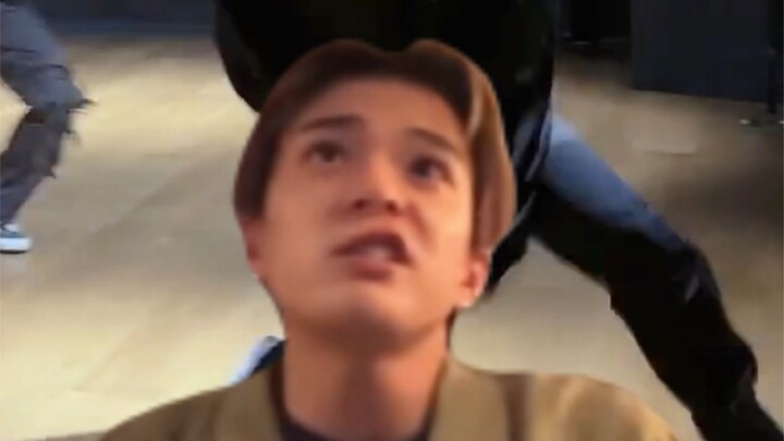 Who hung up my grandfather's mouth?