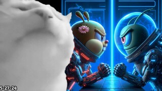 Plankton & Sandy put the beef on pause for a collab*   "(THE BOTH OF US) prod. BOI WHAT