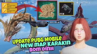 UPDATE PUBG MOBILE | Máp mới karakin | tùy chính gương mặt theo sở thích | event mới Tứ Linh