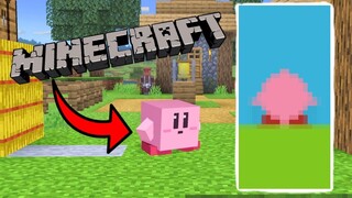 Minecraft KIRBY Banner Tutorial! Design Ideas