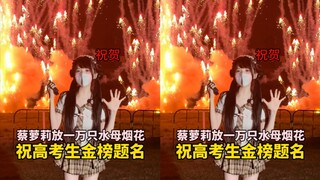 提前祝贺各位同学金榜题名～大家所愿皆所得！ #烟花 #金榜题名 #祝福